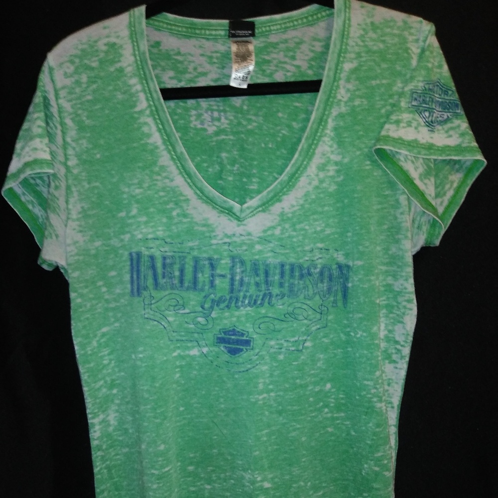 Harley Davidson Women's V-neck - L, XL